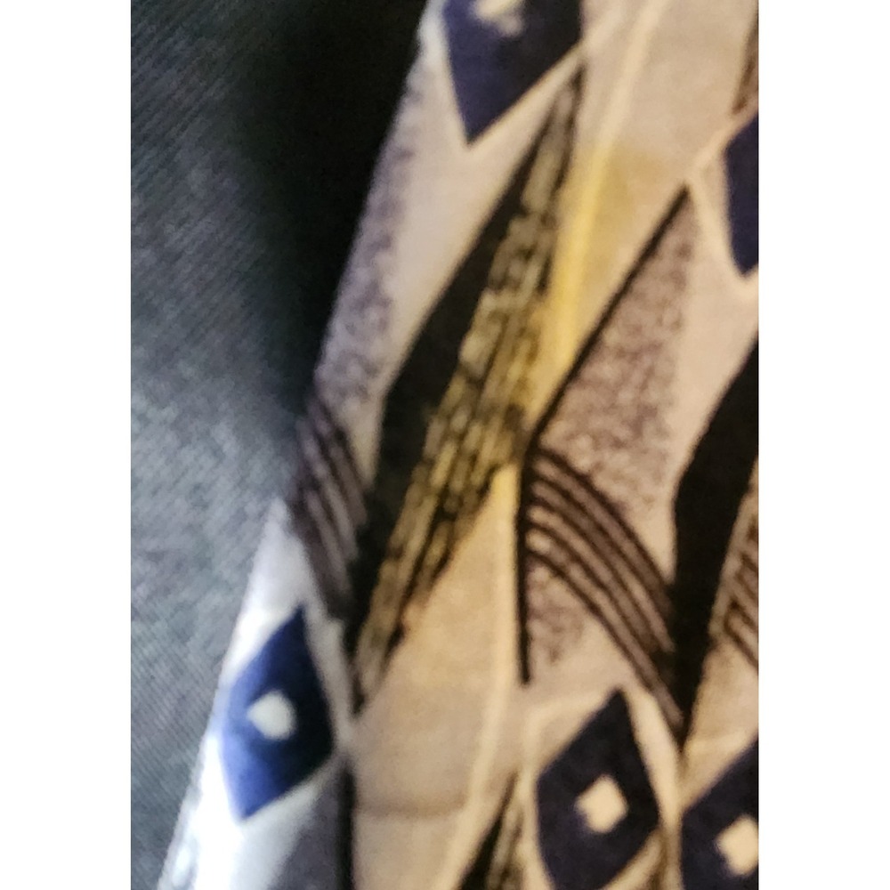 Contissima Classic Handmade Silk Necktie Made In Italy With Geometric Pattern - Picture 4 of 4